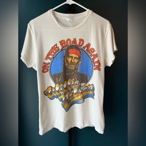 Madeworn Willie Nelson graphic tshirt. Size extra small.